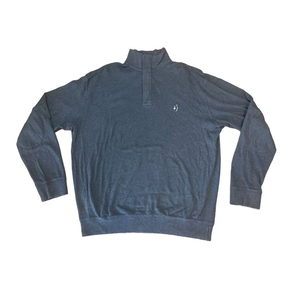 Polo Golf Ralph Lauren Quarter Zip Mock Neck Sweater Pima Cotton Mens Medium